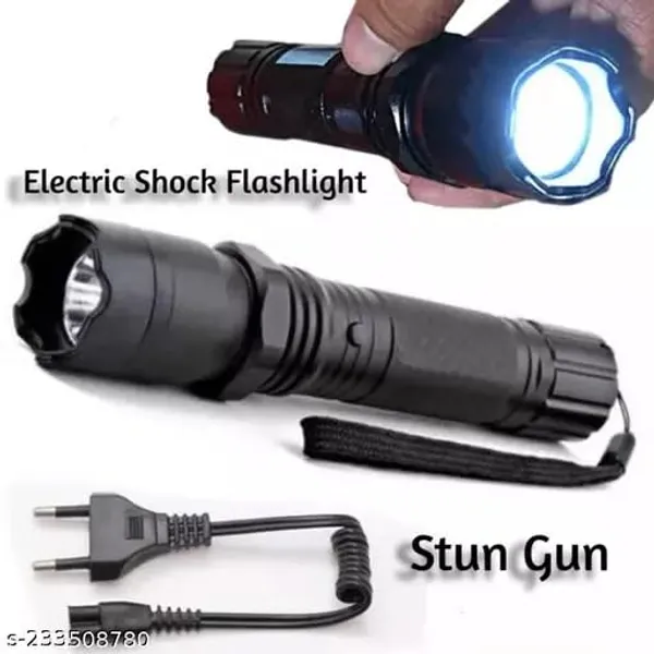 Multi_Current_Torch_Flashlight_|_With_Shock_Feature_Current_Rechargeable_Torch_|_For_Safety_Stungun_Torch_Torch_Emergency_Light