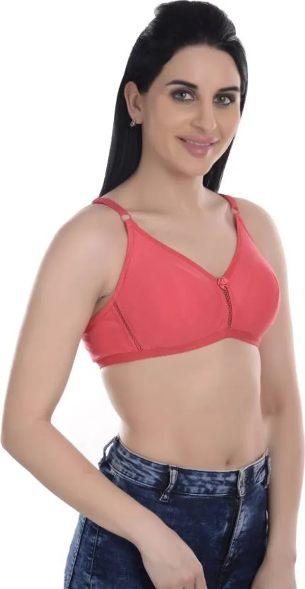Peach_Seamless_Wirefree_Cotton_Blend_Full_Coverage_Bra