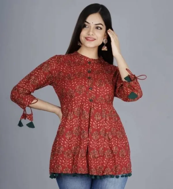 Crimson_Regular_Fit_Viscose_Rayon_Mandarin_Collar_Top