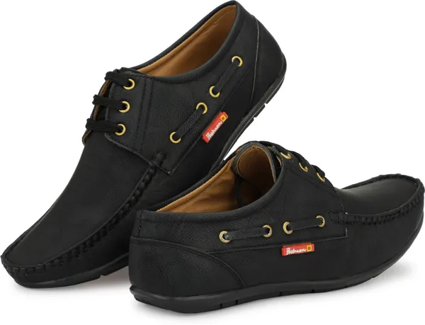 Loafers__Beige_Lace-Ups_For_Men