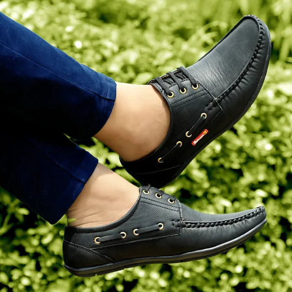 Loafers__Beige_Lace-Ups_For_Men