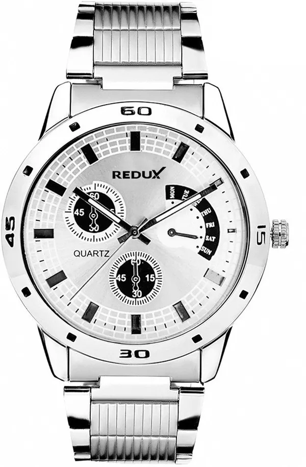 Redux Silver Dial Analog Watch For Men With 6 Months Warranty Price in India Buy Redux Silver Dial Analog Watch For Men With 6 Months Warranty online at undefined