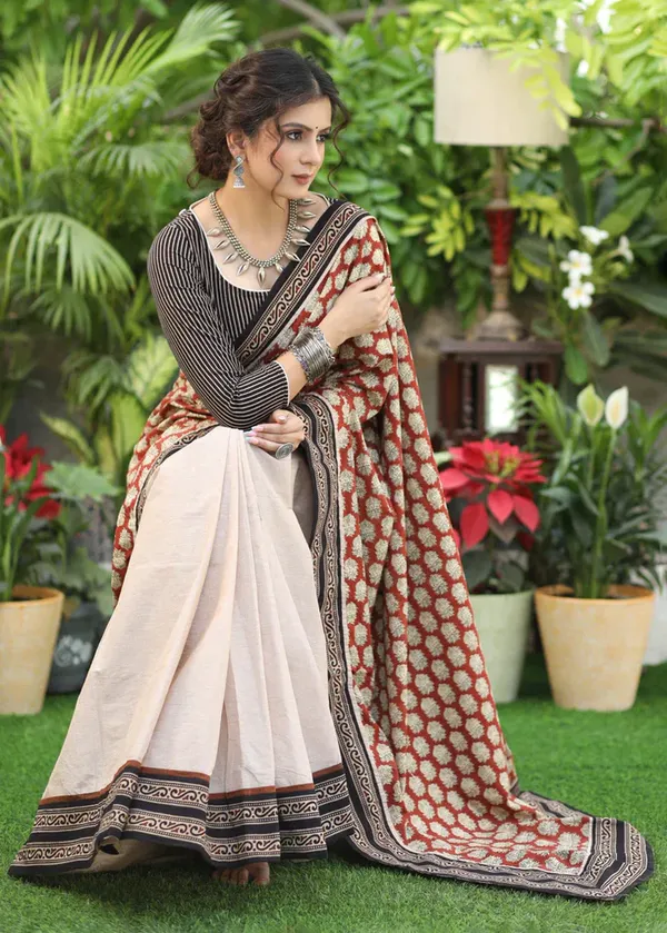 Cream_Color_Digital_Printed_Festive_Or_Wedding_Wear_Saree