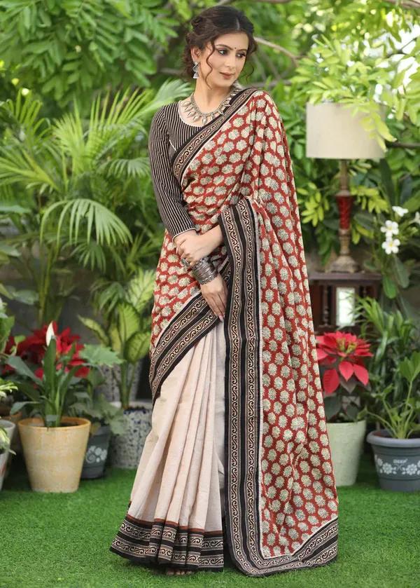 Cream_Color_Digital_Printed_Festive_Or_Wedding_Wear_Saree