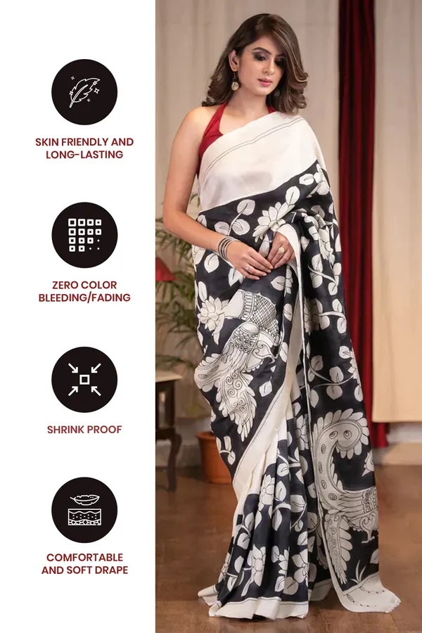 Black_And_White_Printed_Festive_Or_Wedding_Wear_Saree