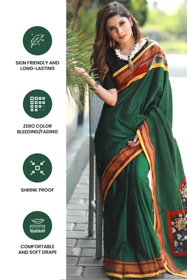 Green_Color_Digital_Printed_Festive_Or_Wedding_Wear_Saree