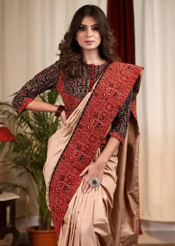 Beige_Color_Digital_Printed_Festive_Or_Wedding_Wear_Saree
