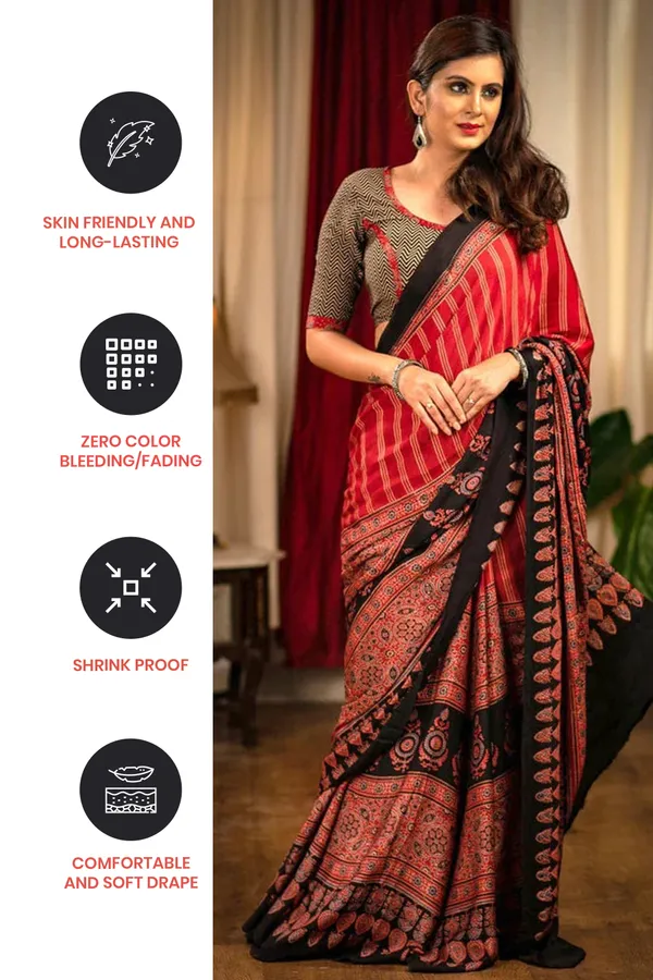 Red_And_Black_Digital_Printed_Festive_Or_Wedding_Wear_Saree