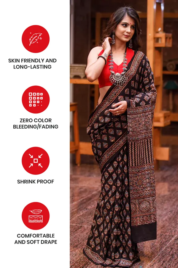 Black_Color_Mul_Mul_Chanderi__Digital_Printed_Festive_Or_Wedding_Wear_Saree