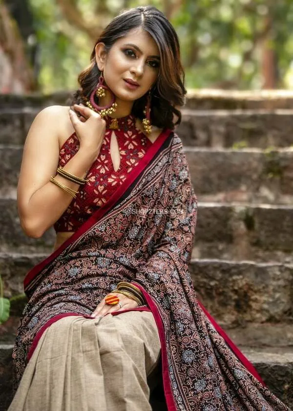 Beige__Printed_Festive_Or_Wedding_Wear_Saree