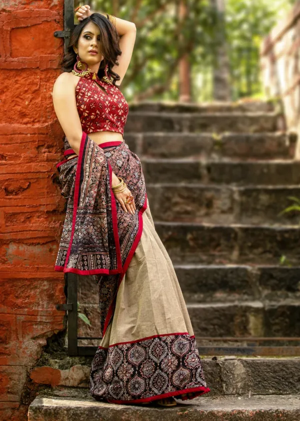 Beige__Printed_Festive_Or_Wedding_Wear_Saree