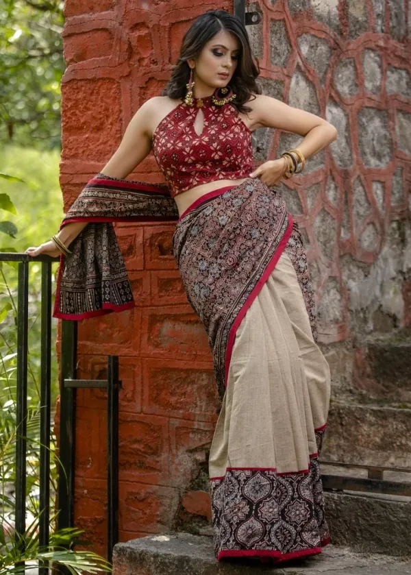 Beige__Printed_Festive_Or_Wedding_Wear_Saree