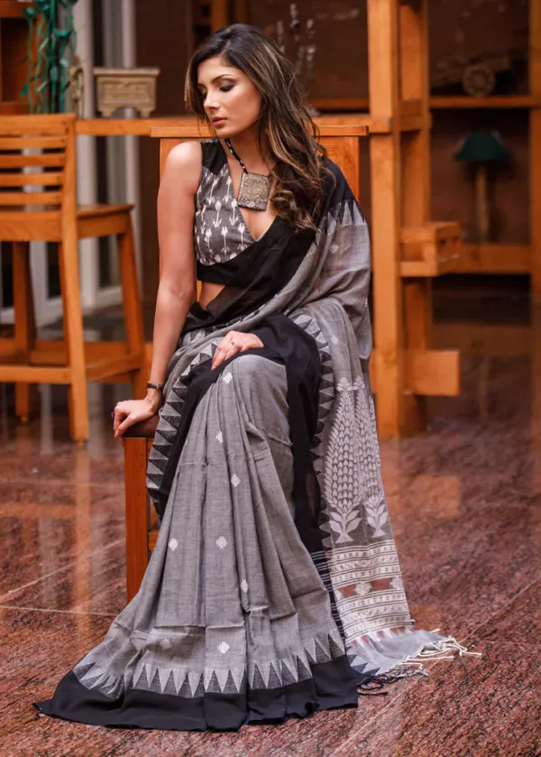 Grey_Printed_Festive_Or_Wedding_Wear_Saree