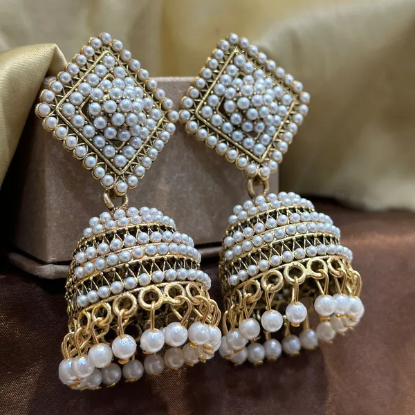 Gold_Pearl_Embedded_Jhumka_Jhumki_Earrings_For_Girls_And_Women.