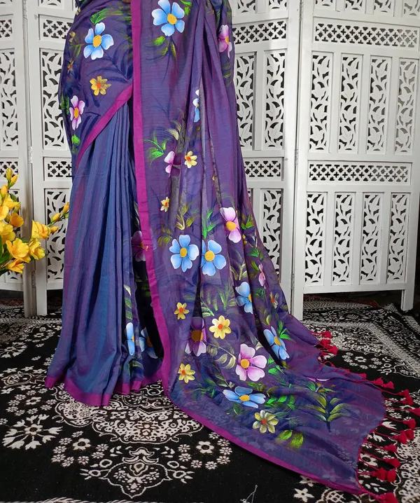 100_Count_Moll_Cotton_Handprint_Saree