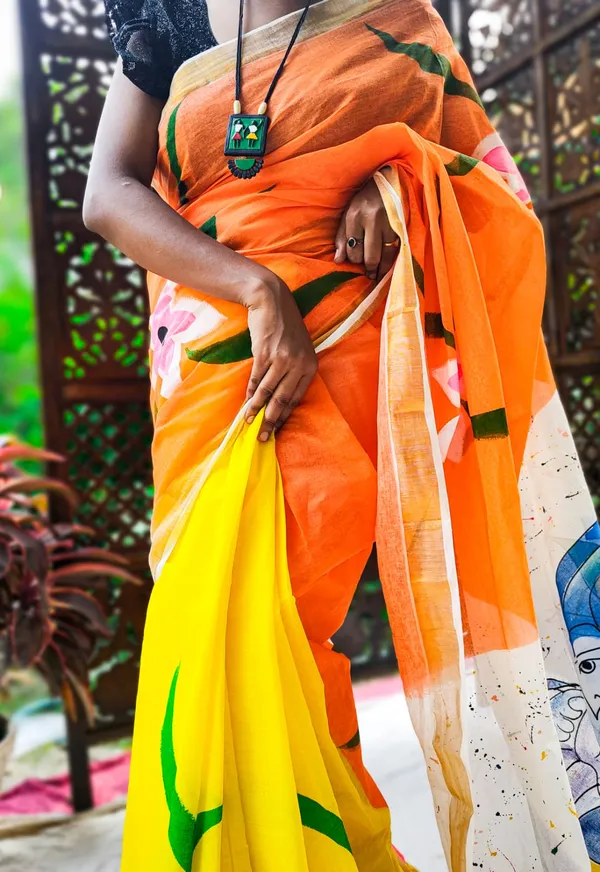 Kerala_Cotton_Hand_Printed_Saree