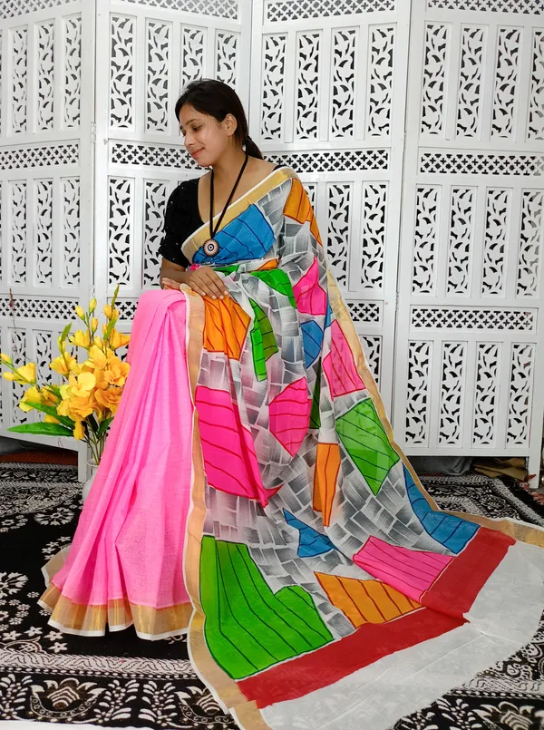 Carala_Cotton_Hand_print_Saree