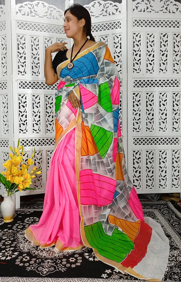 Carala_Cotton_Hand_print_Saree