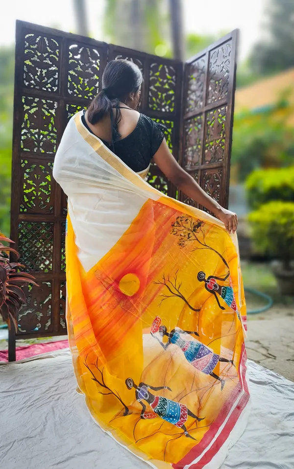 Kerala_Cotton_Hand_Printed_Saree
