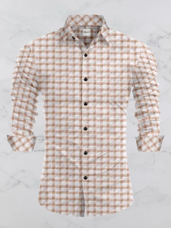 Brown_And_White_Cotton_Blend_Spread_Collar_Full_Sleeve_Casual_Wear_Shirt