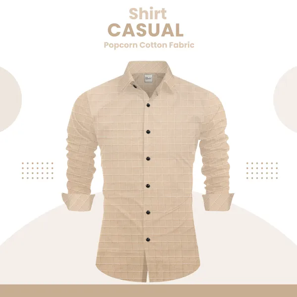 Cream_Cotton_Blend_Spread_Collar_Full_Sleeve_Casual_Wear_Shirt