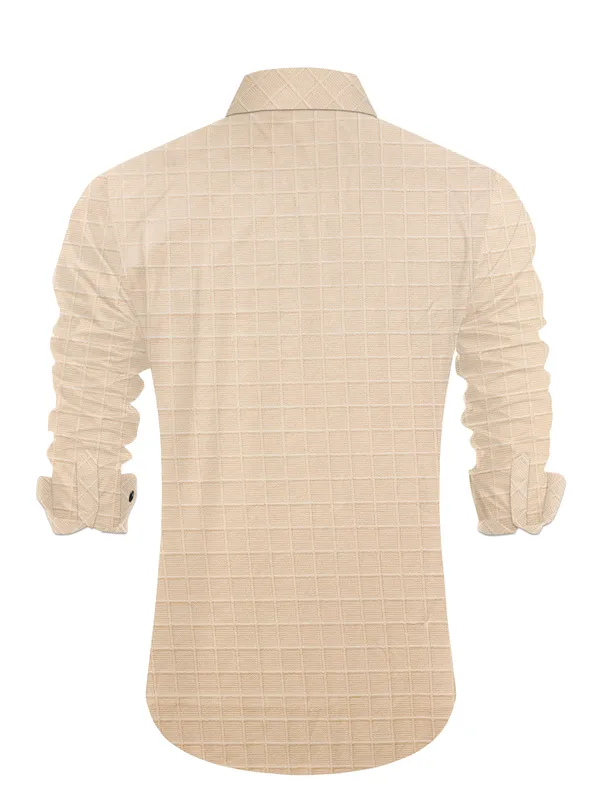 Cream_Cotton_Blend_Spread_Collar_Full_Sleeve_Casual_Wear_Shirt