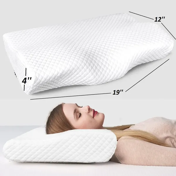 Cervical_Contour_Memory_Foam_Pillow_for_Sleeping,Orthopedic_Pillow_for_Neck_Pain_With__Zip_Cover