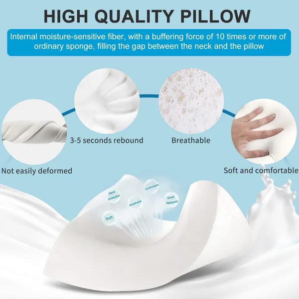 Cervical_Contour_Memory_Foam_Pillow_for_Sleeping,Orthopedic_Pillow_for_Neck_Pain_With__Zip_Cover