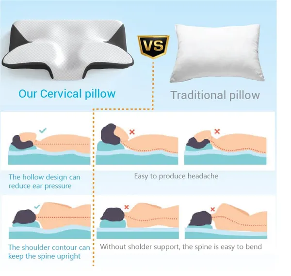 Butterfly_Memory_Foam_Pillow_For_Bed_Girls_And_Mens