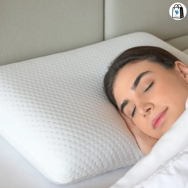 Memory_Foam_Bed_Pillow_For_Neck_Pain_And_Pain_Relief_With_White_Cover_Small_Size