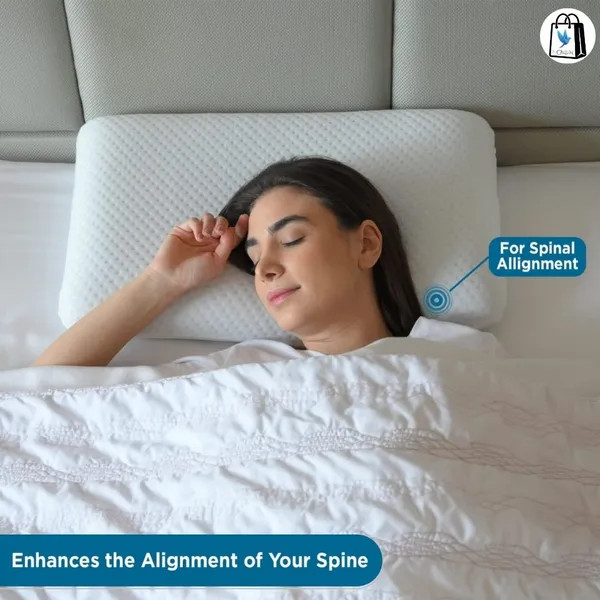Memory_Foam_Bed_Pillow_For_Neck_Pain_And_Pain_Relief_With_White_Cover_Small_Size