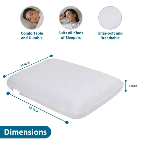Memory_Foam_Bed_Pillow_For_Neck_Pain_And_Pain_Relief_With_White_Cover_Small_Size