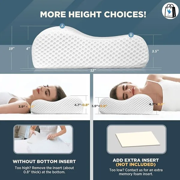 Cervical_Contour_Orthopedic_Pillow_For_Neck_Pain_,_Memory_Foam_Pillow_For_Sleeping_,_Support_For_Back,_Stomach_,_Side_Sleepers,_With_Breathable_Zip_Cover