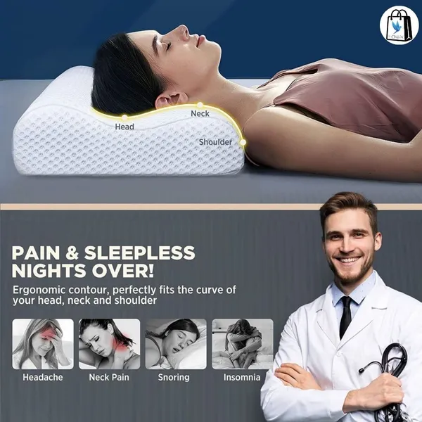 Cervical_Contour_Orthopedic_Pillow_For_Neck_Pain_,_Memory_Foam_Pillow_For_Sleeping_,_Support_For_Back,_Stomach_,_Side_Sleepers,_With_Breathable_Zip_Cover