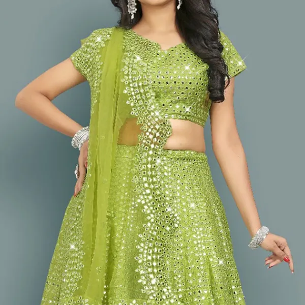 Pista_Green_Heavy_Faux_Georgette_Lehenga_Choli__(_Semi_Stiched_)