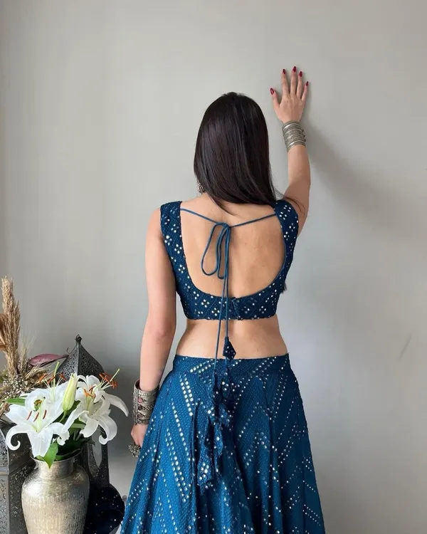 Blue_Heavy_Faux_Georgette_Lehenga_Choli__(_Semi_Stiched_)