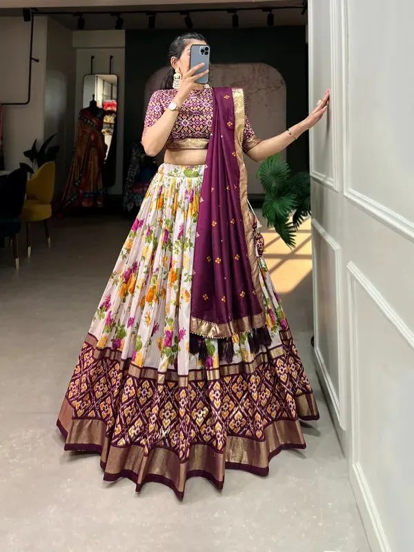 Pruple_Patola_Print_Traditional_Lehenga_Choli