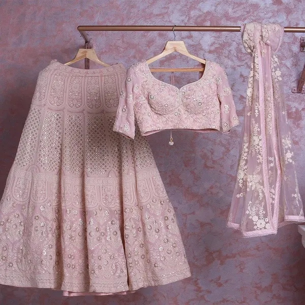 Baby_Pink_Heavy_Faux_Georgette_Lehenga_Choli__(_Semi_Stiched_)