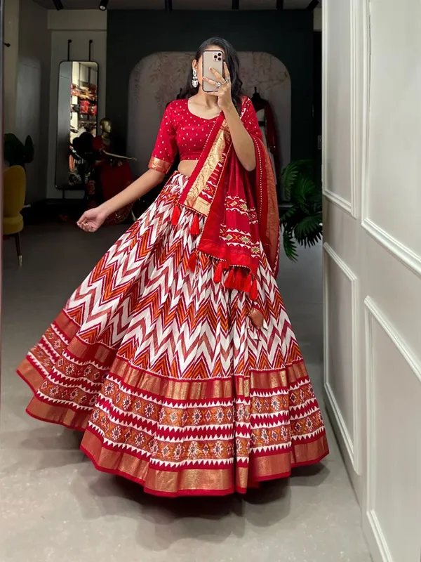 Red_Patola_Print_Traditional_Lehenga_Choli