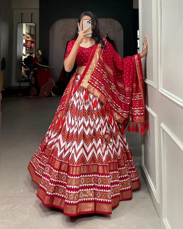 Red_Patola_Print_Traditional_Lehenga_Choli