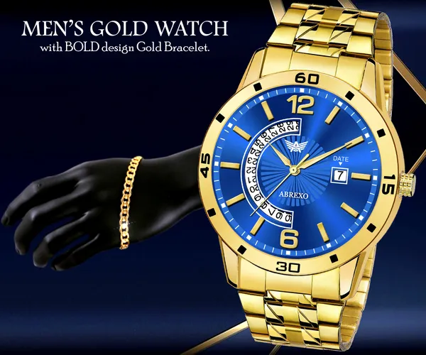 Abrexo Blue Analog Round Watch for Men Price in India Buy Abrexo Blue Analog Round Watch for Men online at undefined