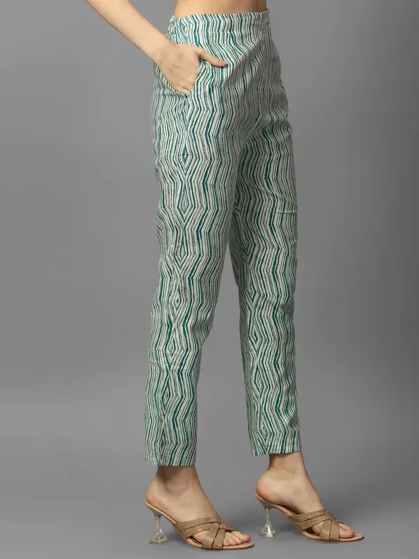 White_Pure_Cotton_Solid_Kurta_Pant_Dupatta_Set