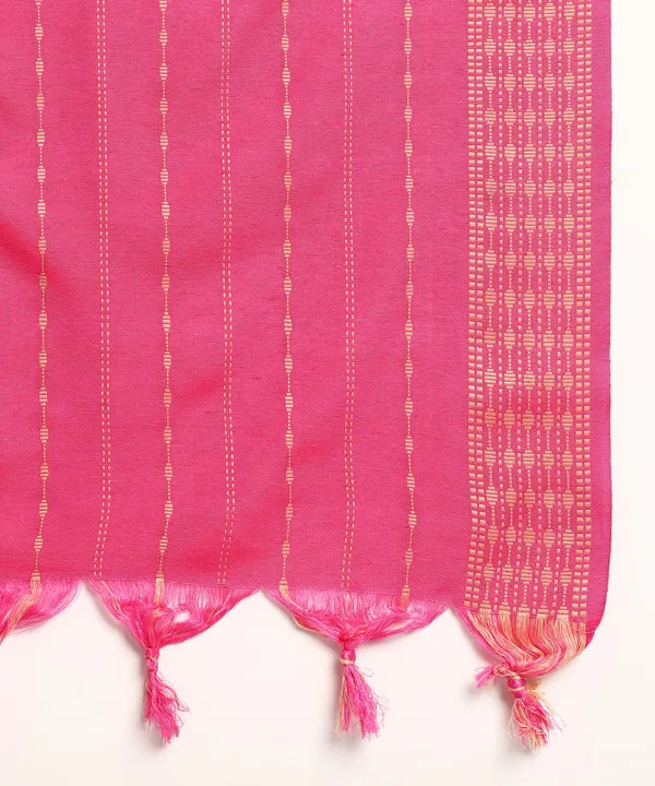 Pink_Pure_Cotton_Solid_Kurta_Pant_Dupatta_Set