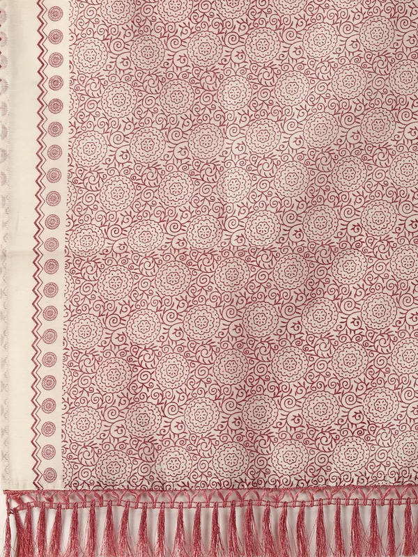 Red_Pure_Cotton_Solid_Kurta_Pant_Dupatta_Set
