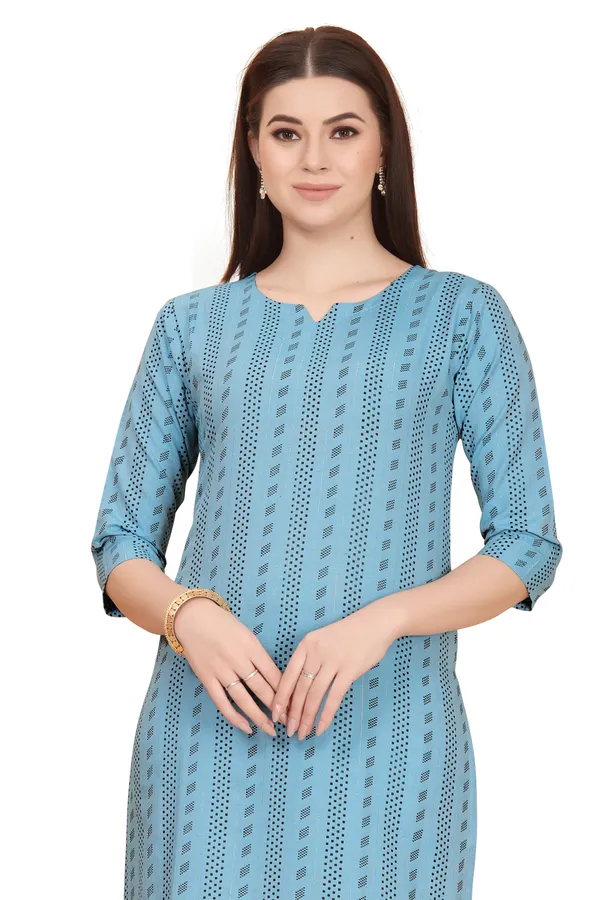 Blue_Cotton_Striped_Straight_Kurta