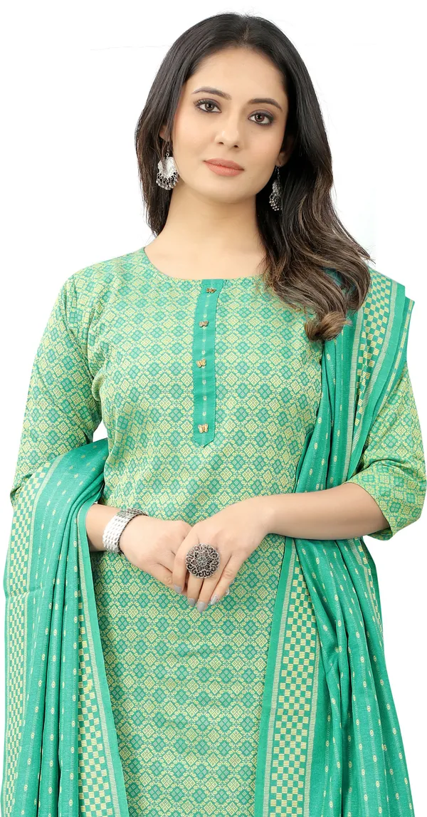 Light_Green_Khadi_Cotton_Festive_&_Party_Kurta,_Pant_&_Dupatta_Set