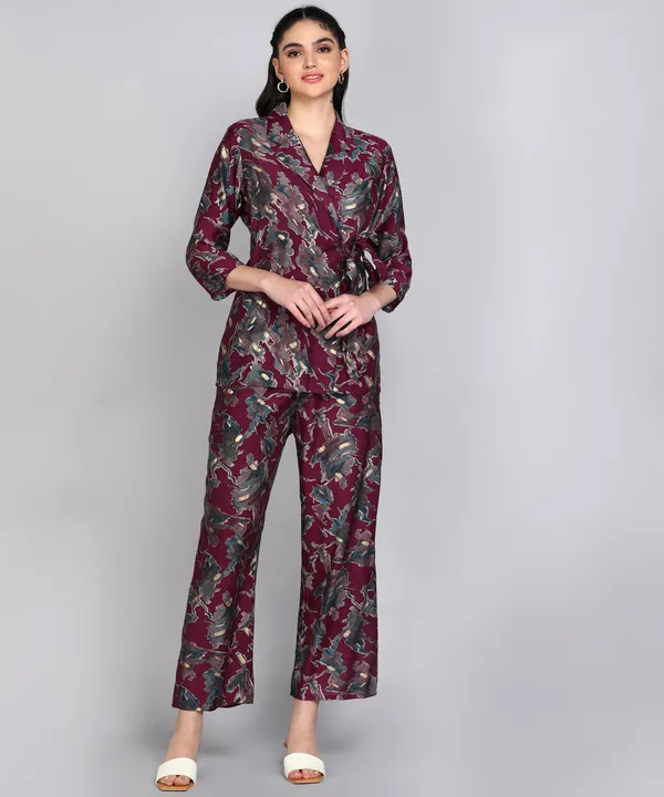 Purple_Modal_Fabric_Printed_Co-ords_for_Women