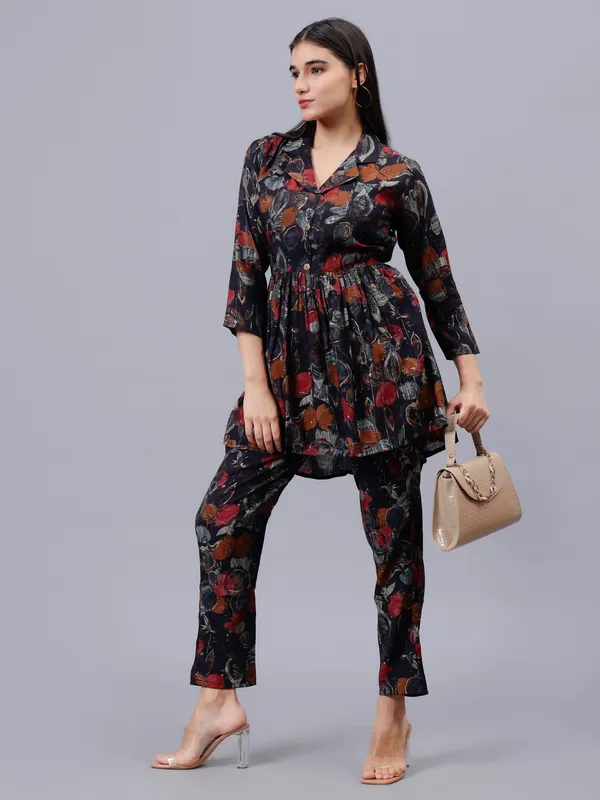 Black_Top_and_Pant_Modal_chanderi_cords_set