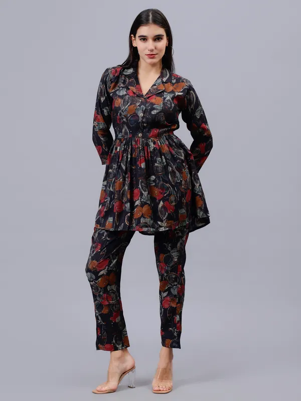 Black_Top_and_Pant_Modal_chanderi_cords_set