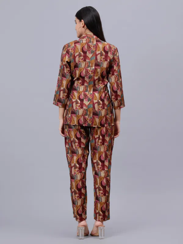 Yellow_Floral_Printed_Co-ords_Set
